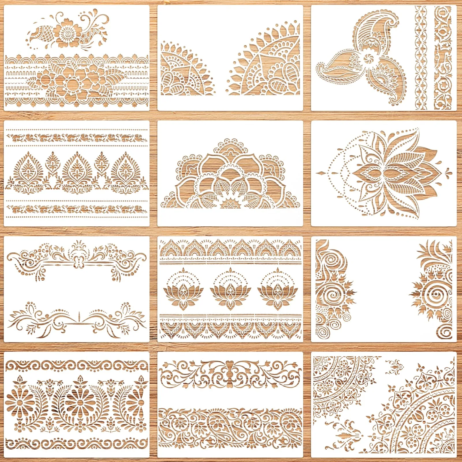 Pomeloone Pochoirs Mandala