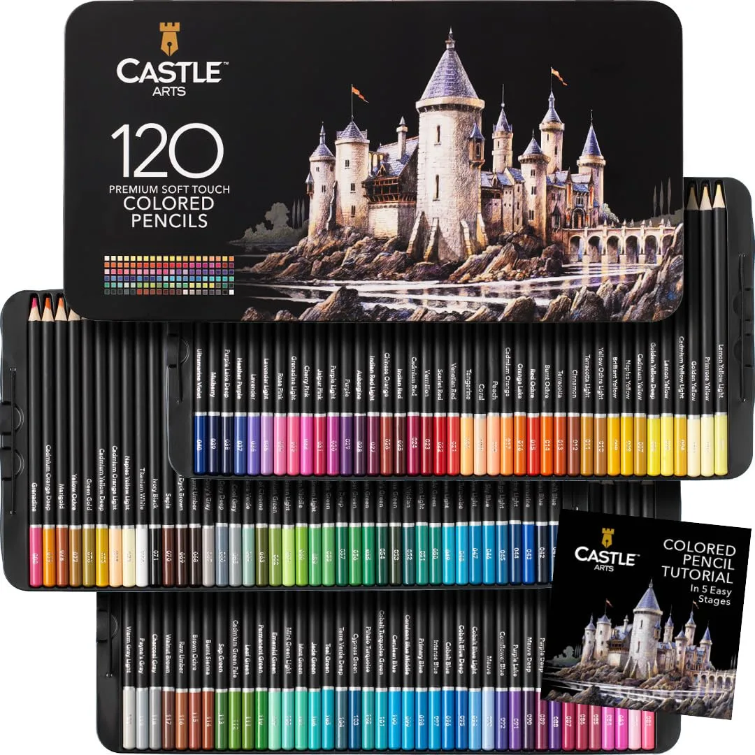 Castle Art Supplies Crayons de Couleur