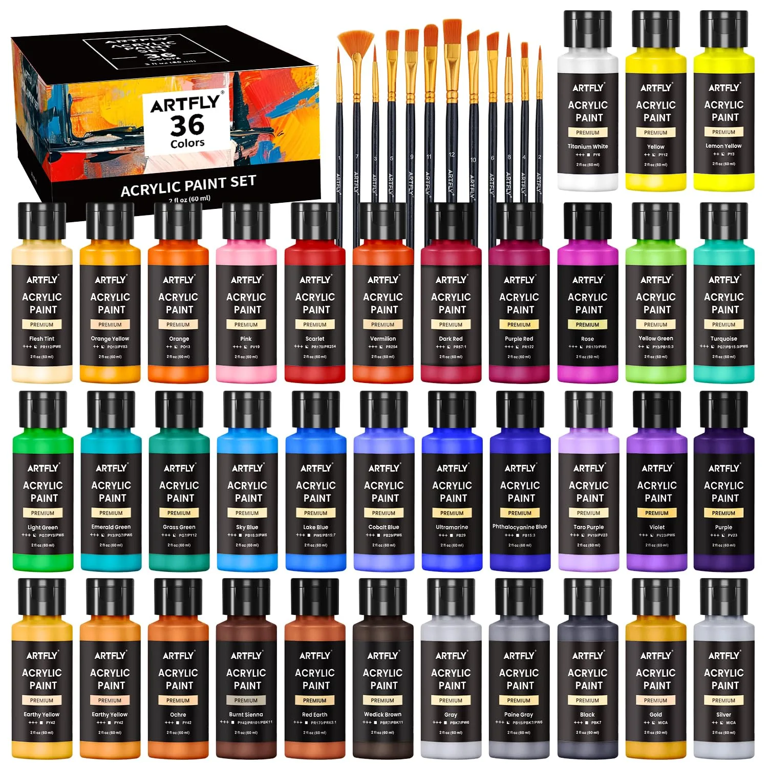 Artfly Peinture Acrylique